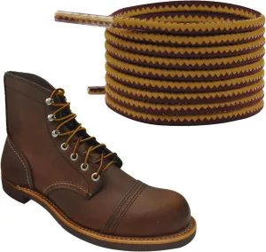 1/8" Boots Laces for Red Wing Boots, 3mm Heavy Duty Durable Shoelaces Strings Replacement