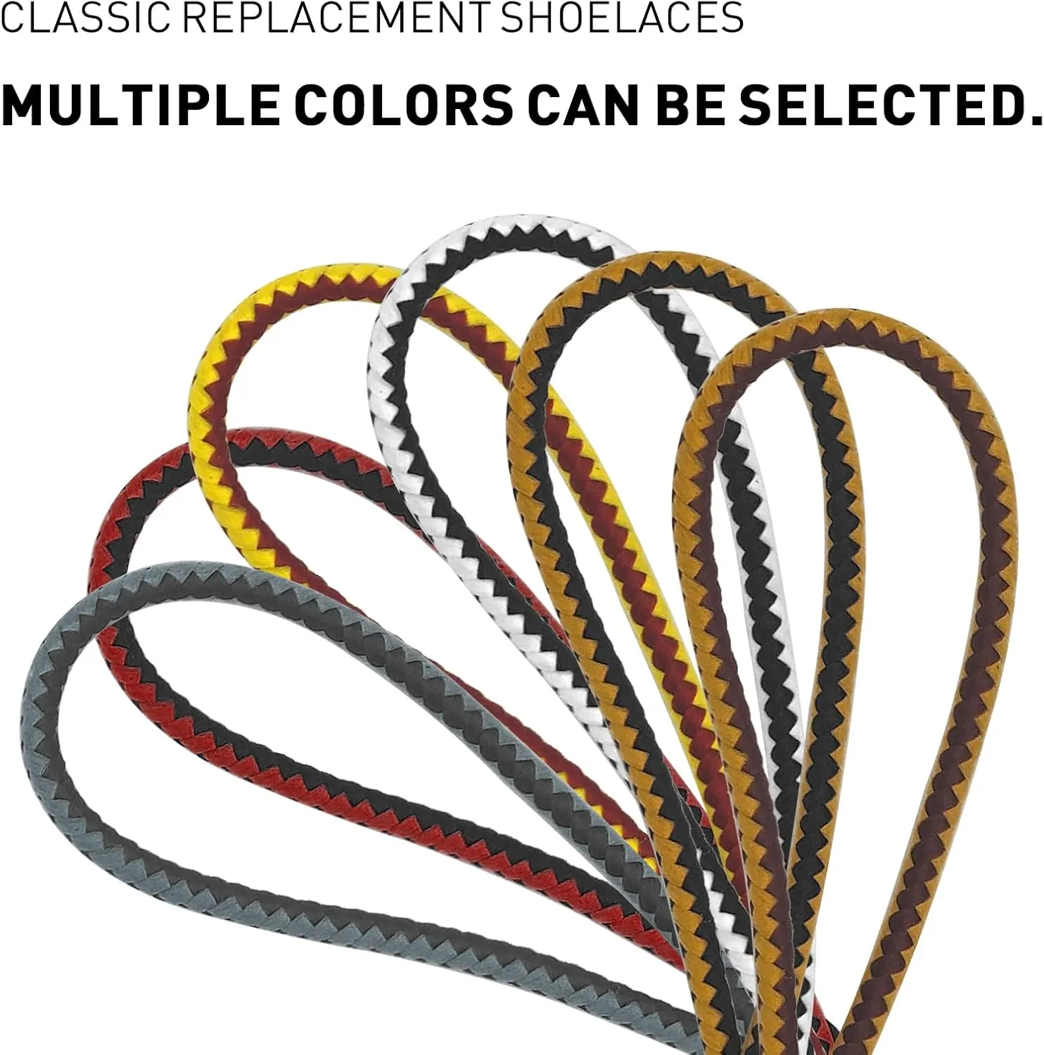 1/8" Boots Laces for Red Wing Boots, 3mm Heavy Duty Durable Shoelaces Strings Replacement