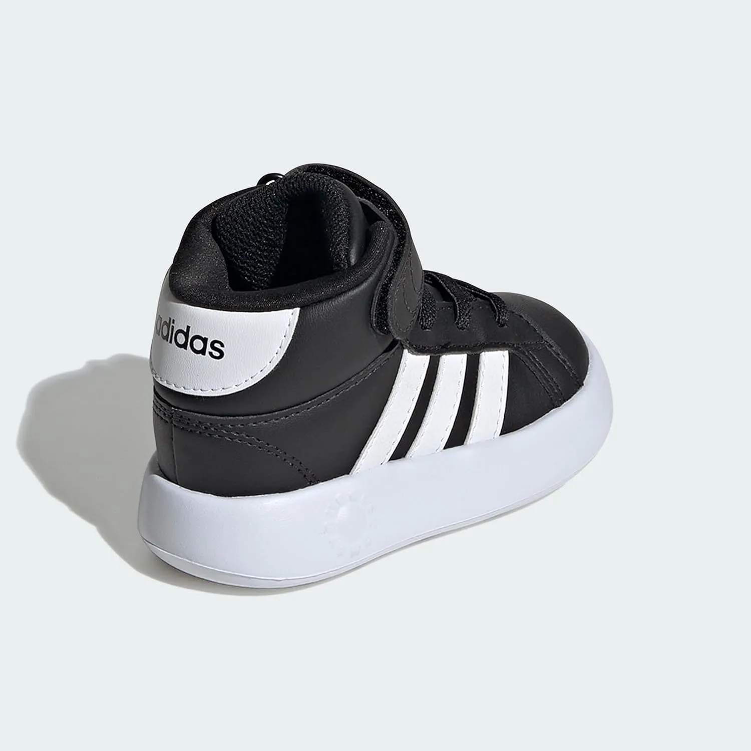 adidas Baby-Boy's Grand Court Mid Top Sneaker