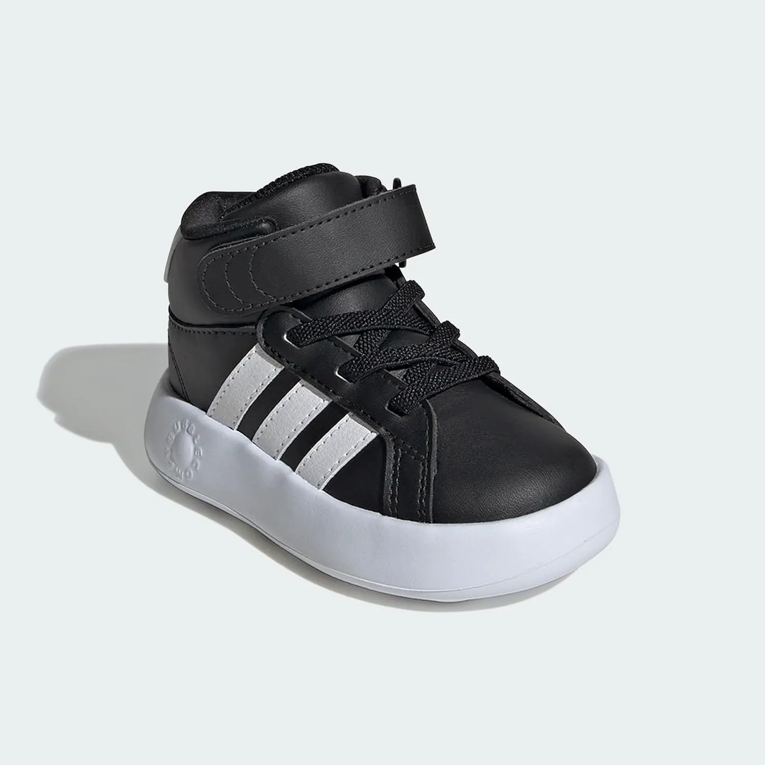 adidas Baby-Boy's Grand Court Mid Top Sneaker