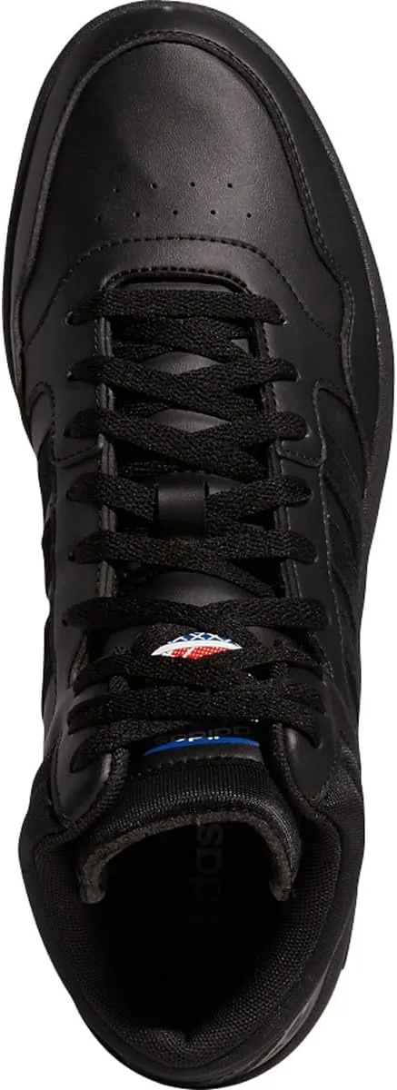 adidas Mens Hoops 3.0 Mid Basketball Sneakers Shoes - Black