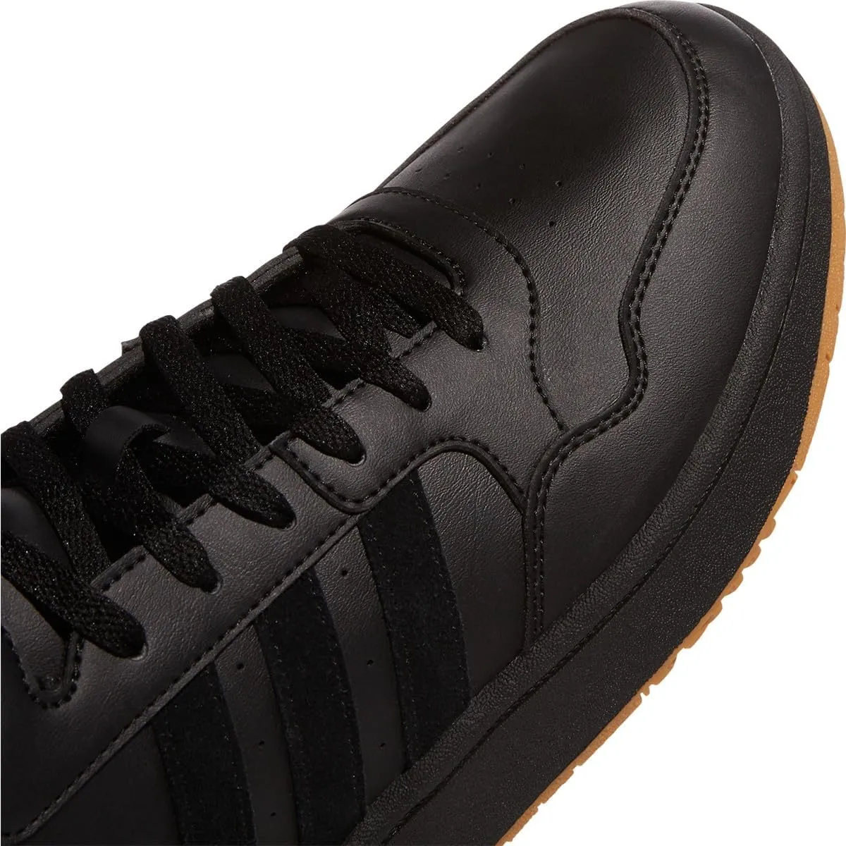 adidas Mens Hoops 3.0 Mid Basketball Sneakers Shoes - Black