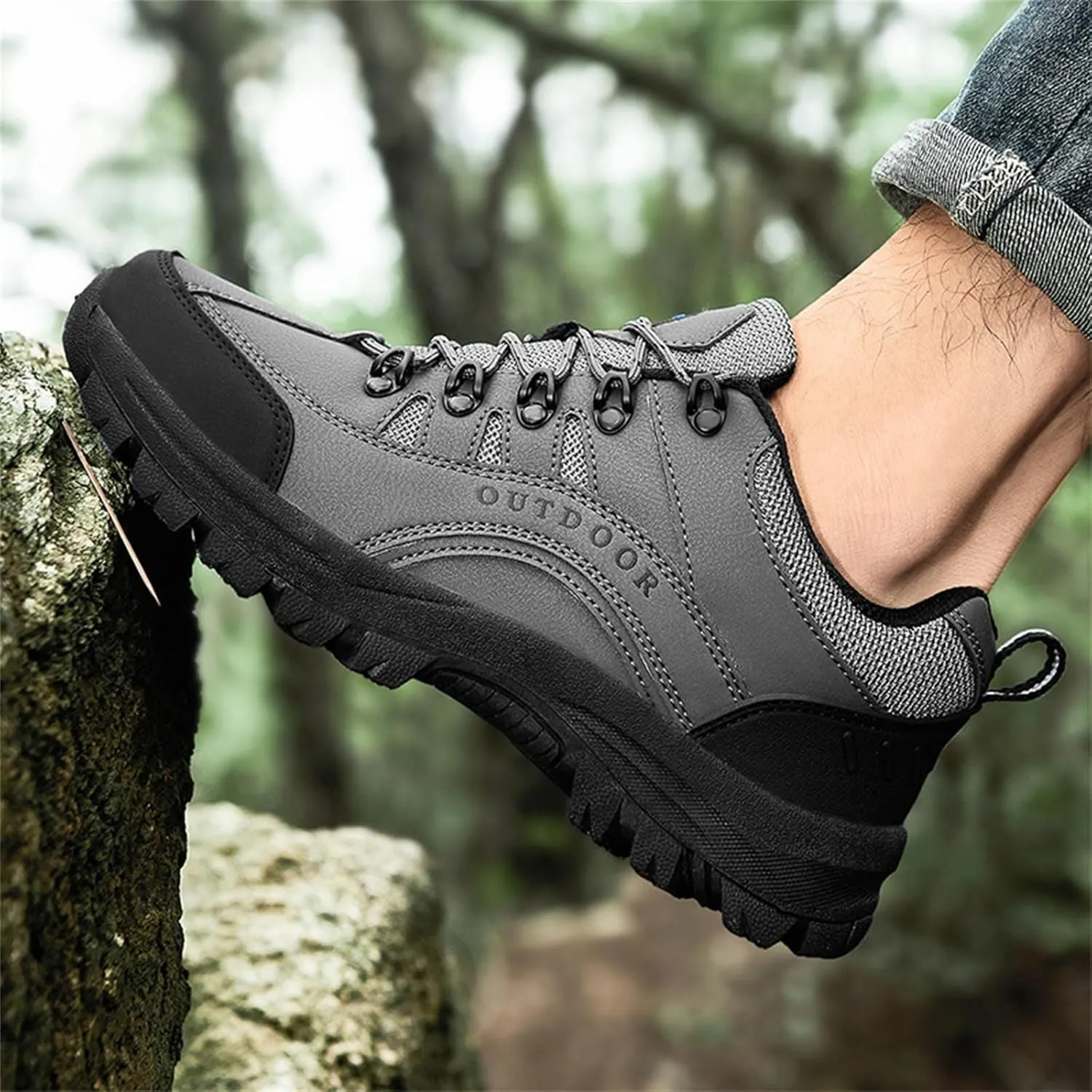 Arch Support Sports Shoes for Men Comfortable Lightweight Casual Walking Shoe Breathable Diabetic Shoes for Men