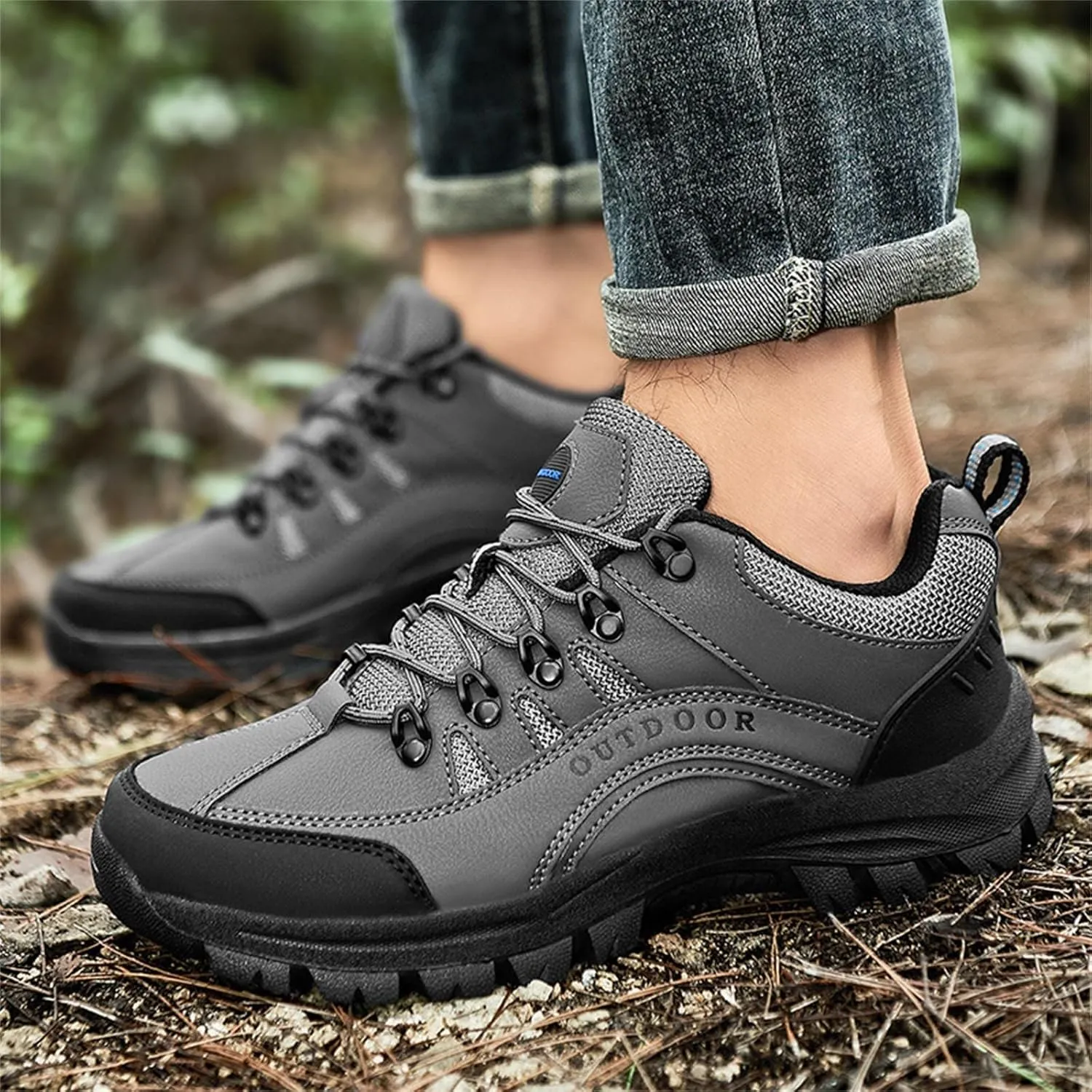 Arch Support Sports Shoes for Men Comfortable Lightweight Casual Walking Shoe Breathable Diabetic Shoes for Men
