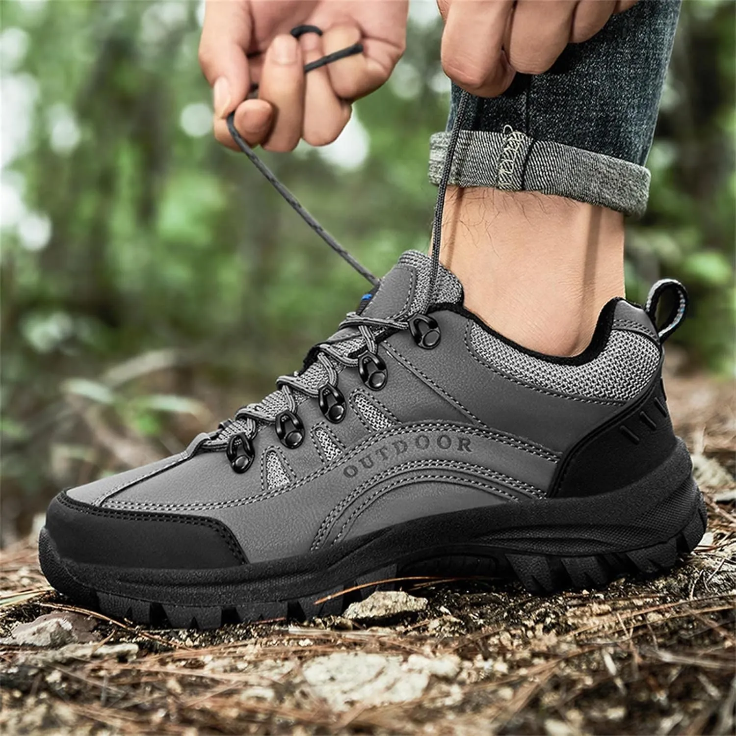 Arch Support Sports Shoes for Men Comfortable Lightweight Casual Walking Shoe Breathable Diabetic Shoes for Men