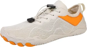 Athletic Fashion Sneakers for Men Lightweight Breathable Slip On Running Shoe Men's Breathable Barefoot Shoes
