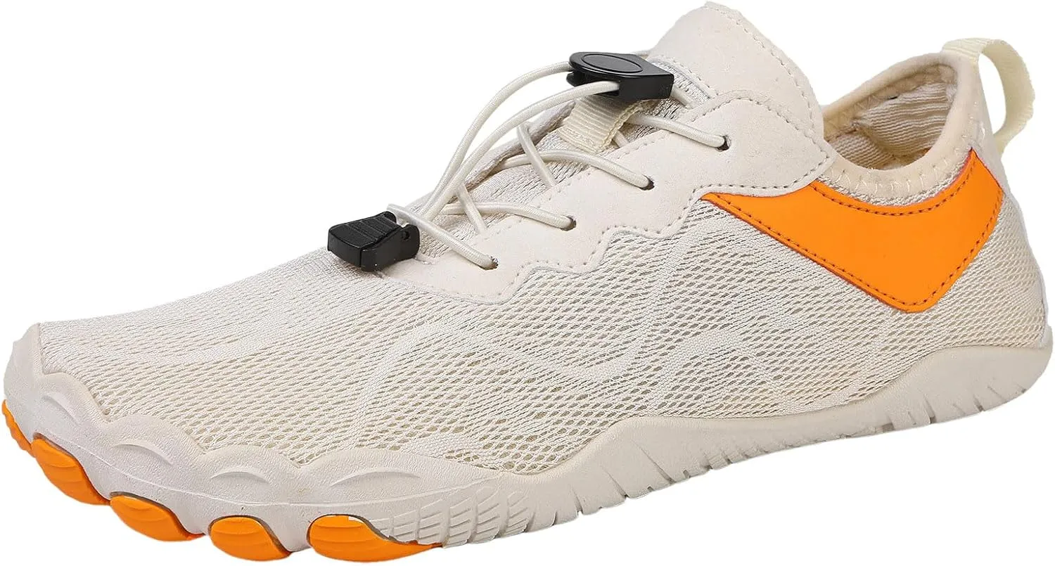 Athletic Fashion Sneakers for Men Lightweight Breathable Slip On Running Shoe Men's Breathable Barefoot Shoes