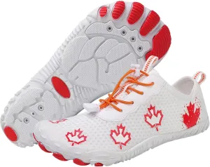 Athletic Hiking Barefoot Shoes Unisex Healthy & Non-Slip Wide Toe Quick Dry Water Shoes Lightweight Walking Running Daily Wear for Women Beach Travel