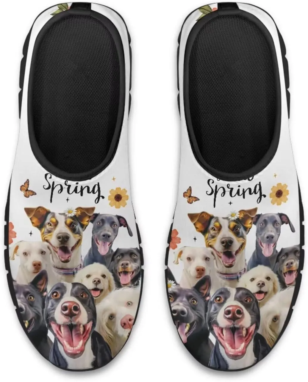 Binienty Fashion Women's Walking Shoes Men's Slip on Sport Sneakers Breathable Low Cut Loafers