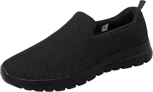 Bowling Shoes Women 8.5 Slip On Black Comfy Walking Shoes Women Womens Slip On Shoes Size 10 Wide Womens Walking Shoes Slip On Arch Support Womens Non Slip Black Work Shoes Wide Width
