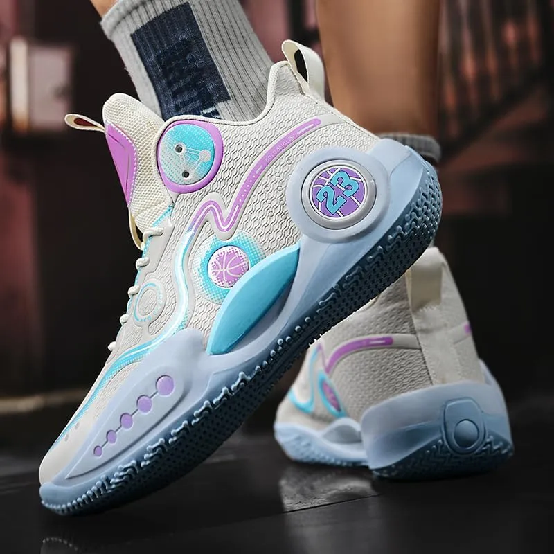 Boy's Basketball Shoes Lightweight Fashion Sneakers