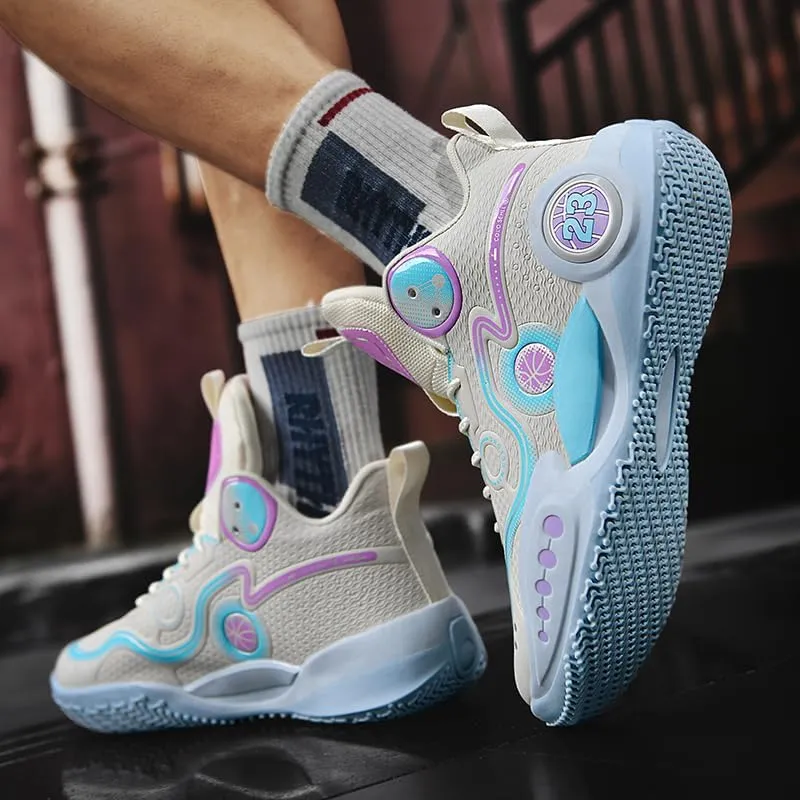 Boy's Basketball Shoes Lightweight Fashion Sneakers