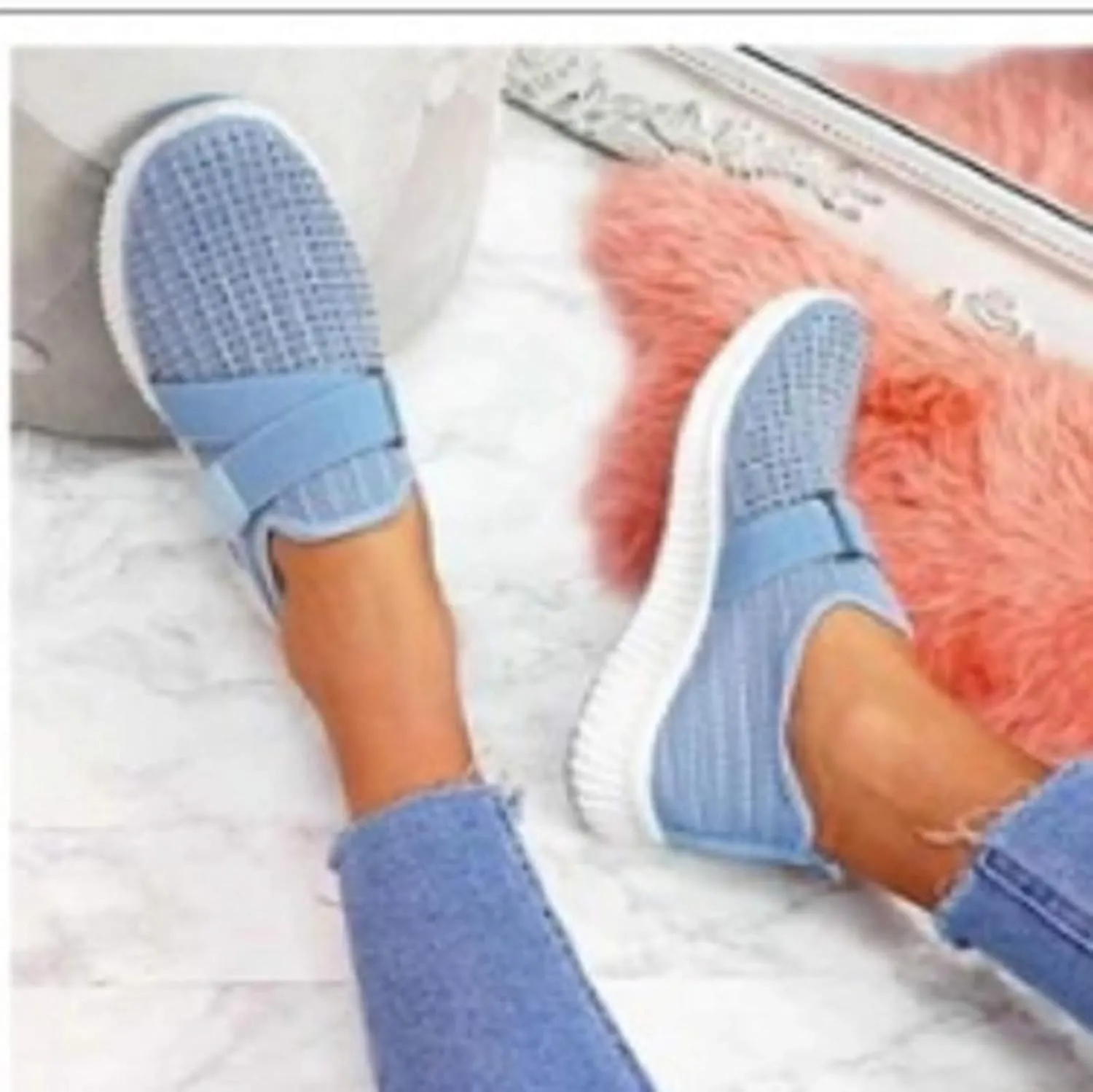 Casual Women's Leisure Fashion Outdoor Shoes Breathable Slip On Women's Water Shoes