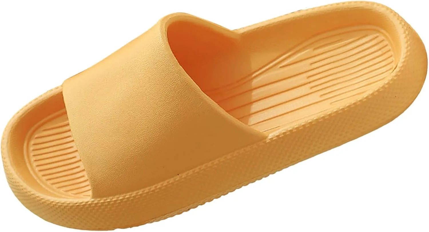 Cloud Slides For Women And Men Soft Cloud Slippers Slides Easy Clean Thick Sole Non Slip Fuzzy Womens Slipper Socks
