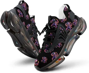 Colorful Octopus Men's Running Shoes Lightweight Walking Shoe Breathable Sneaker