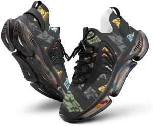 Colorful Tanks Men's Running Shoes Lightweight Walking Shoe Breathable Sneaker