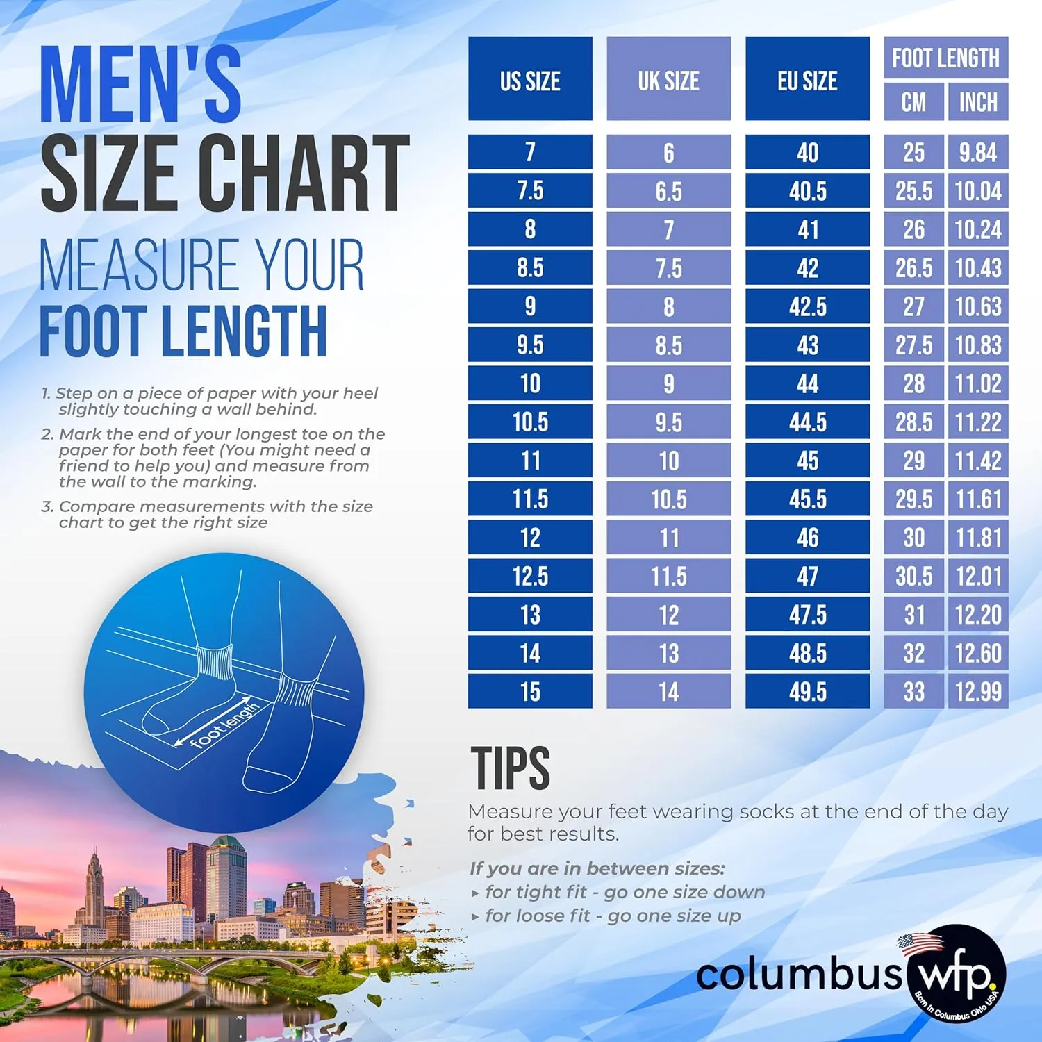 Columbus WFP Bexley M770 Walking Shoes for Men - Everyday Sneakers & Extra Comfortable Shoe
