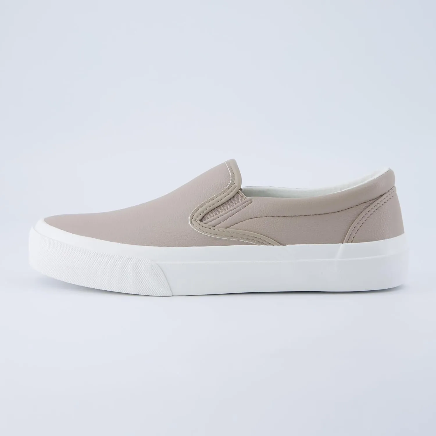 CUSHIONAIRE Ferris Fashion Slip On Sneakers for Women  Laceless Everyday Casual Womens Shoes with Cushioned Insole and Flexible Sole for Effortless Comfort and Style