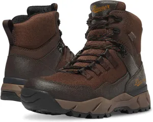 Danner Vital Trail 5 Hiking Boots for Men - Waterproof, Abrasion-Resistant Leather and Textile, with Shock-Absorbing Midsole and Traction Outsole