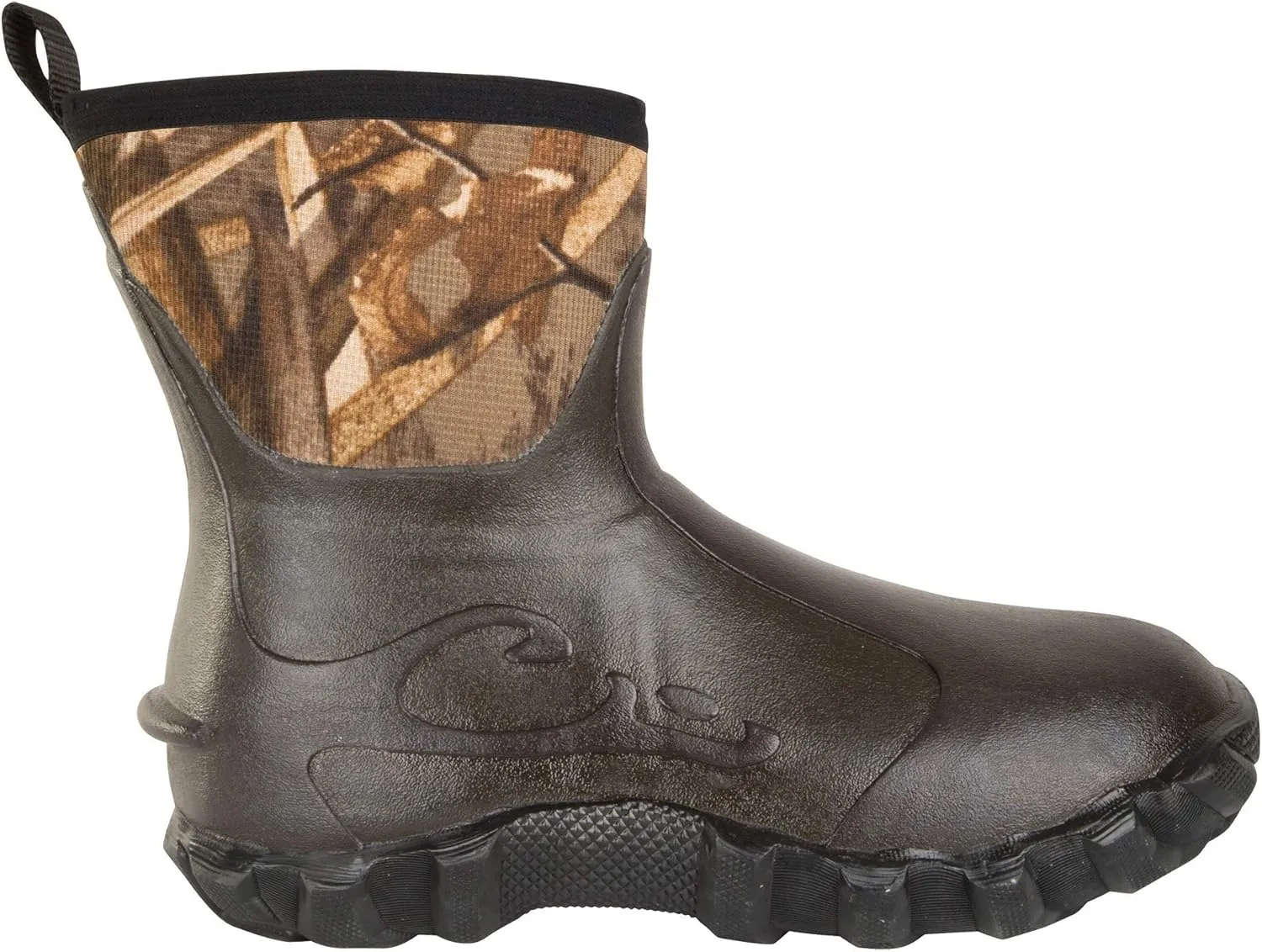 Drake Waterfowl Waterproof Slip-on Hunting Fishing 7" Mid-Top Mudder 2.0 Boots