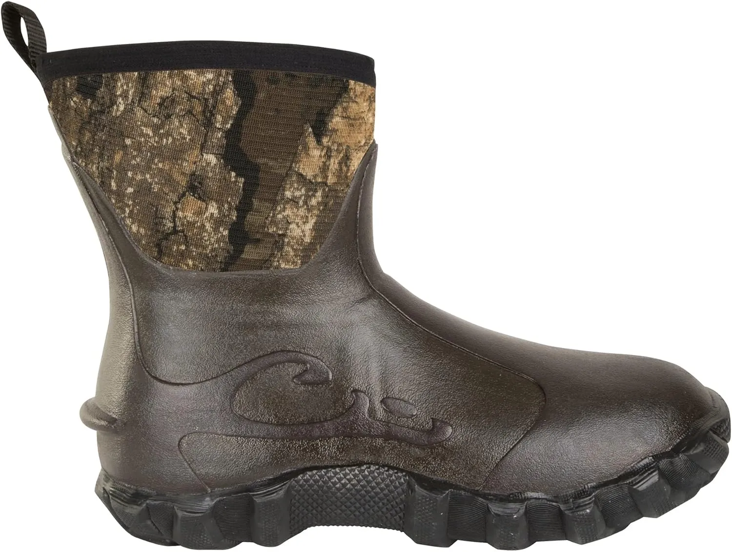Drake Waterfowl Waterproof Slip-on Hunting Fishing 7" Mid-Top Mudder 2.0 Boots