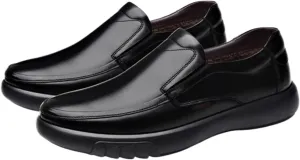 Dress Shoes for Men Men's Casual Leather Flats Stylish Driving Sneakers for Everyday Comfort