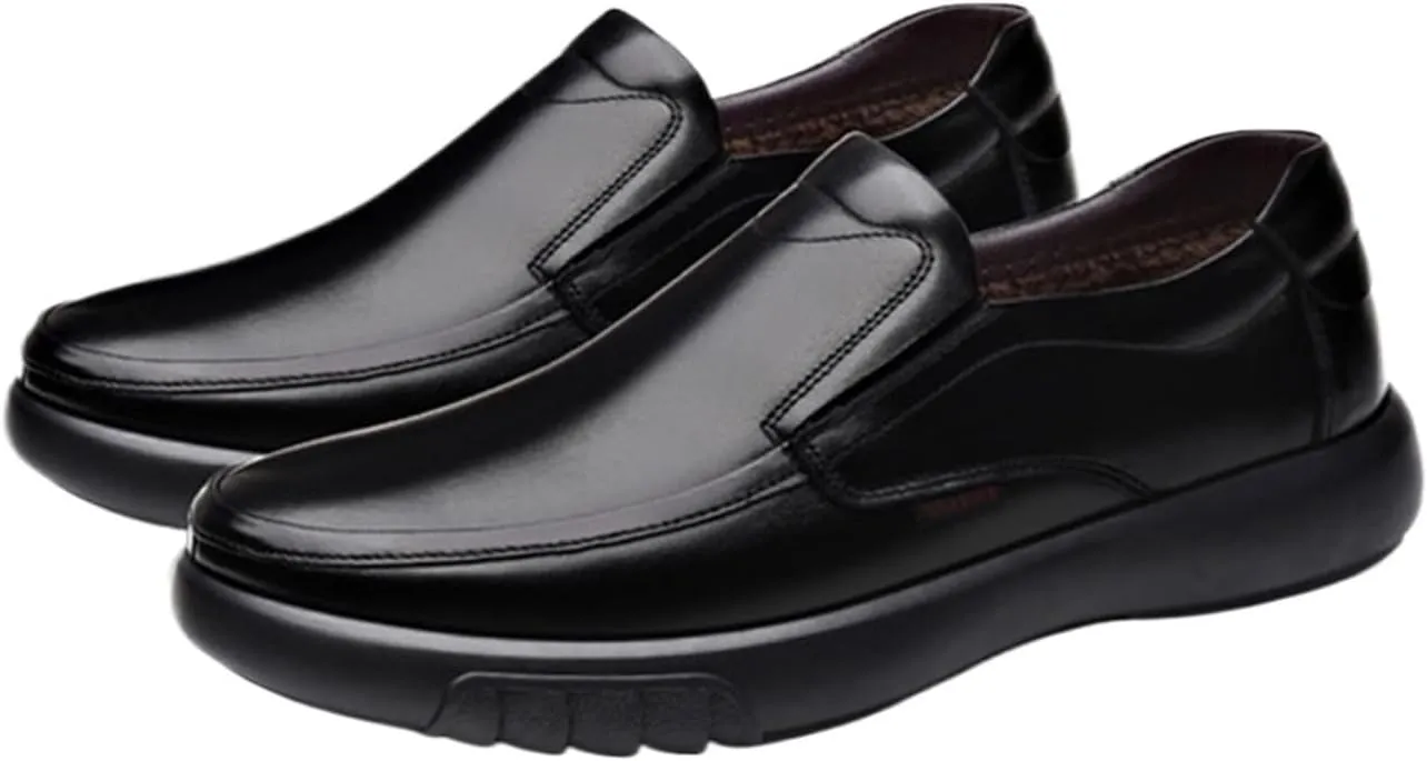Dress Shoes for Men Men's Casual Leather Flats Stylish Driving Sneakers for Everyday Comfort