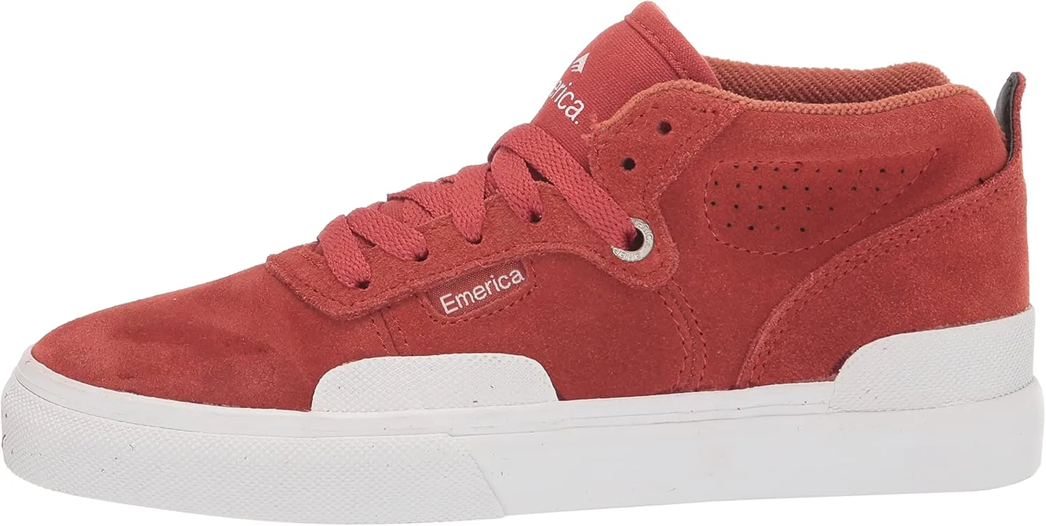 Emerica Men's Pillar Youth Mid Top Skate Shoe