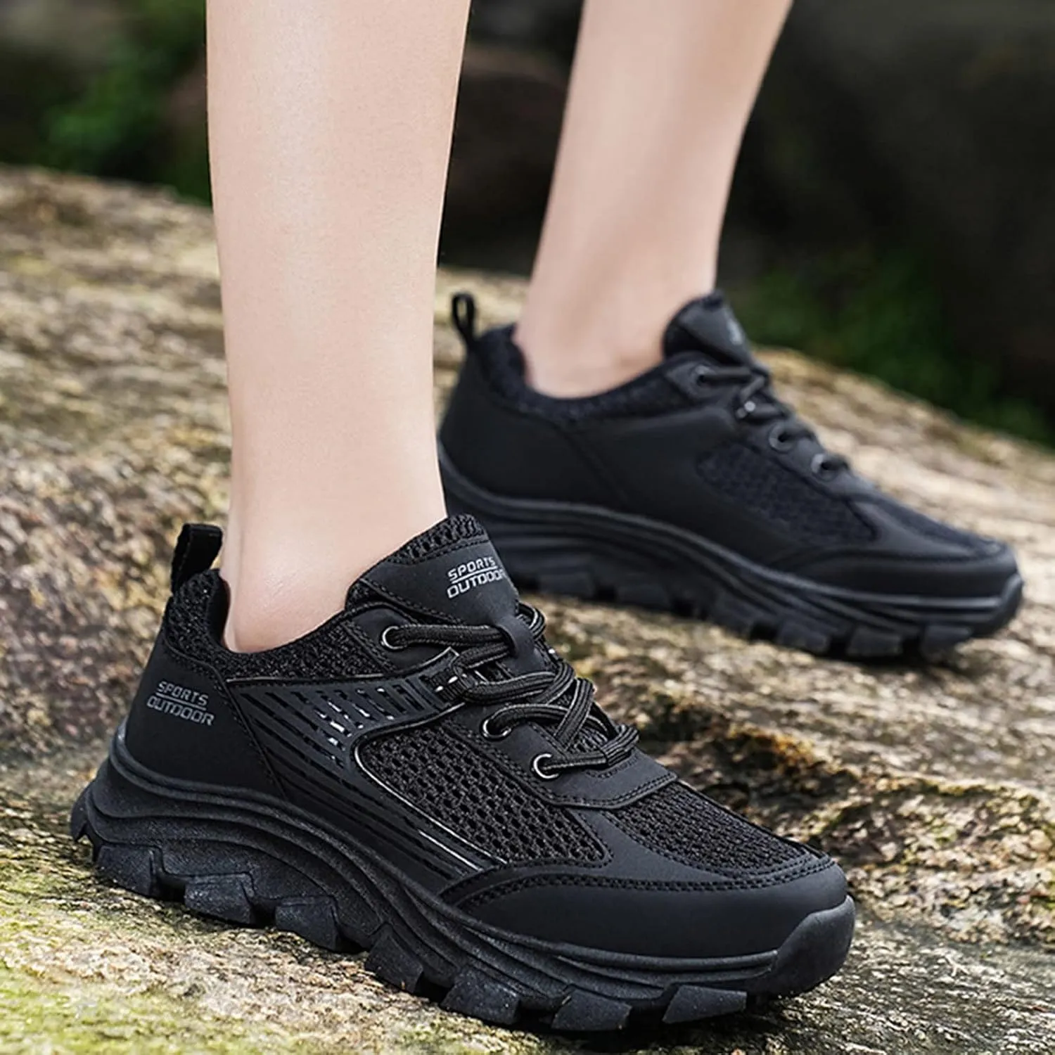 Fashion Sport Shoes for Men Breathable and Light Outdoor Comfy Walking Shoe Men's Stylish Lightweight Sneakers