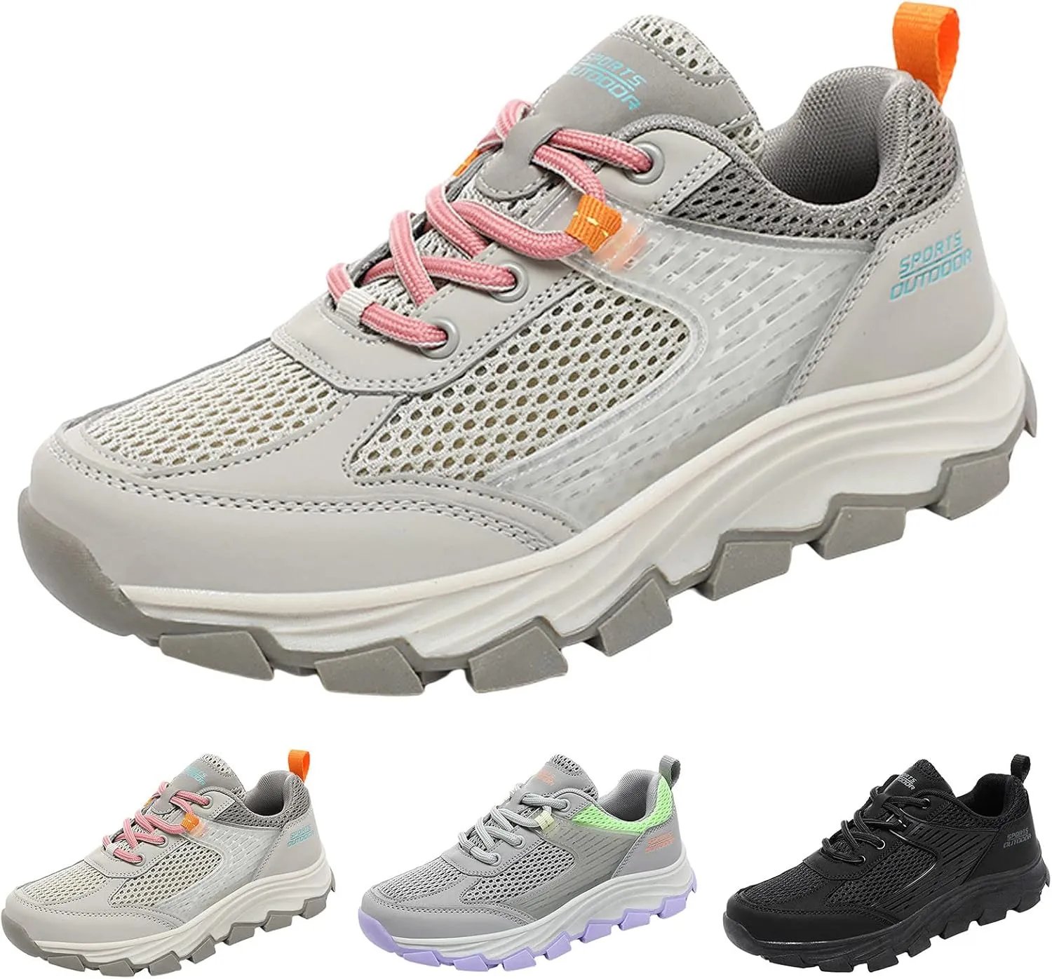 Fashion Sport Shoes for Men Breathable and Light Outdoor Comfy Walking Shoe Men's Stylish Lightweight Sneakers