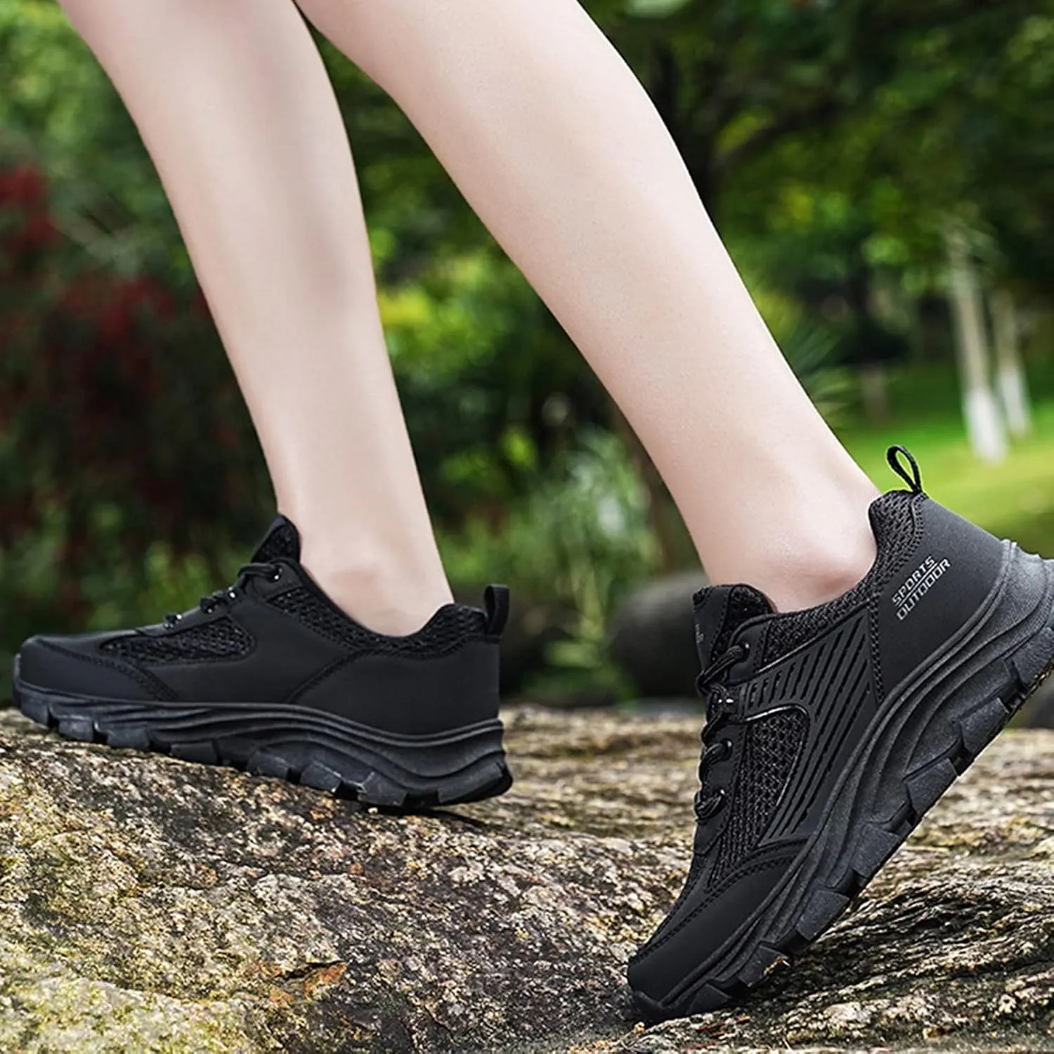 Fashion Sport Shoes for Men Breathable and Light Outdoor Comfy Walking Shoe Men's Stylish Lightweight Sneakers