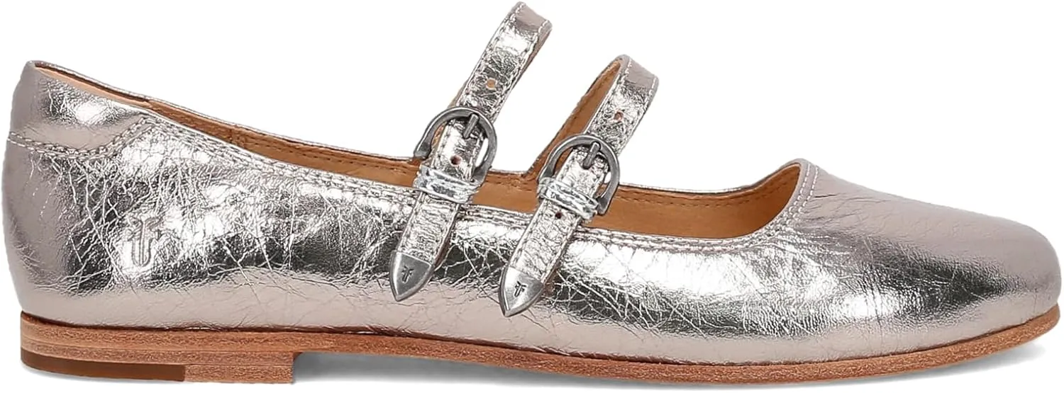 Frye Carson Multi Mary Jane Women's Flats - Stylish Leather Slip-On Shoes for Everyday Comfort and Versatile Fashion