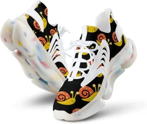 Funny Snail Men's Running Shoes Lightweight Walking Shoe Breathable Sneaker