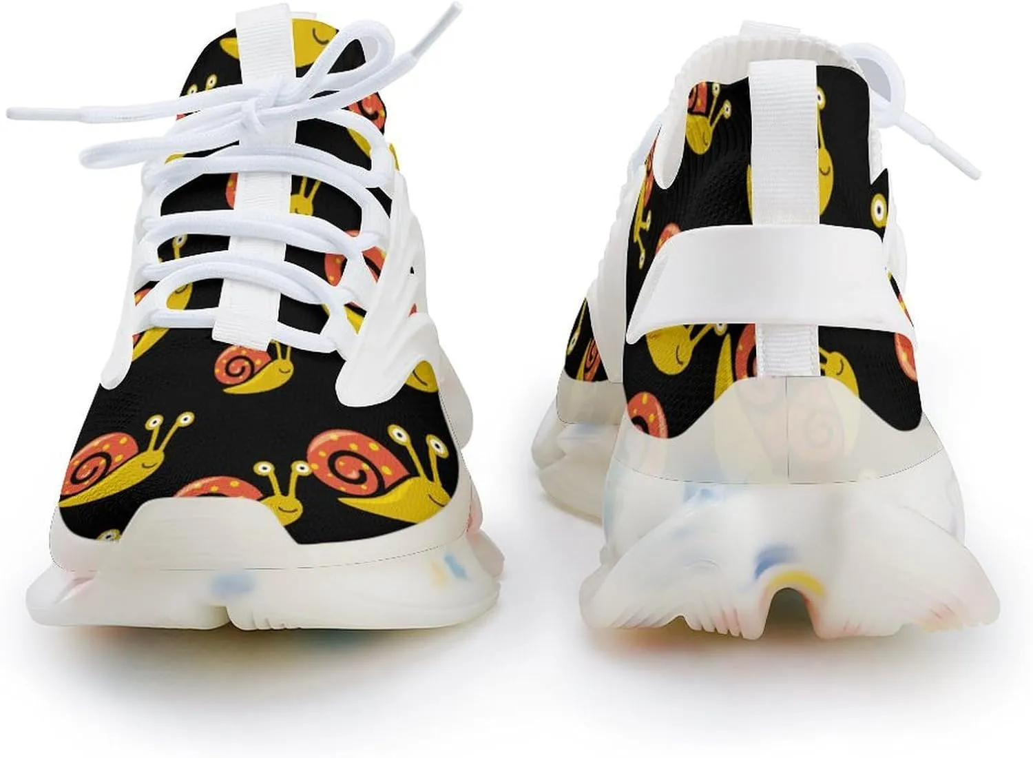 Funny Snail Men's Running Shoes Lightweight Walking Shoe Breathable Sneaker