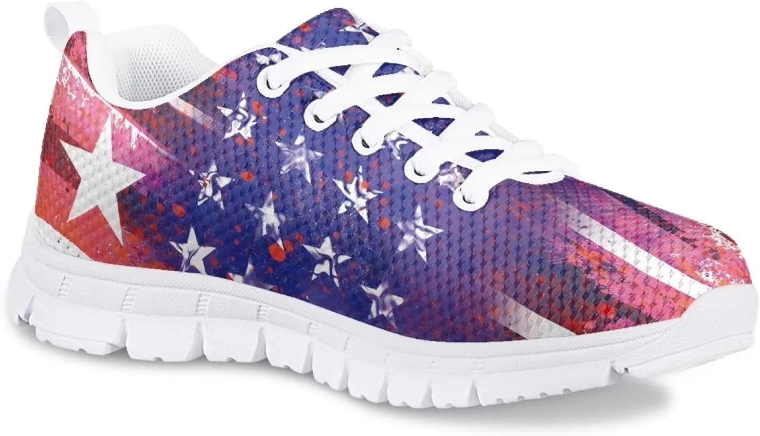 GIFTPUZZ Kids Casual Sneakers Breathable Lace Up Low Cut Sports Walking Hiking Sneakers