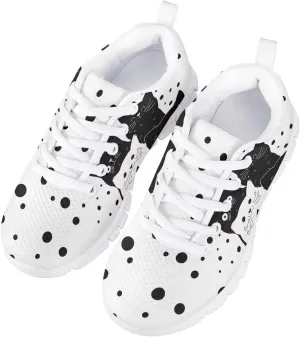 GIFTPUZZ Kids Casual Sneakers Breathable Lace Up Low Cut Sports Walking Hiking Sneakers