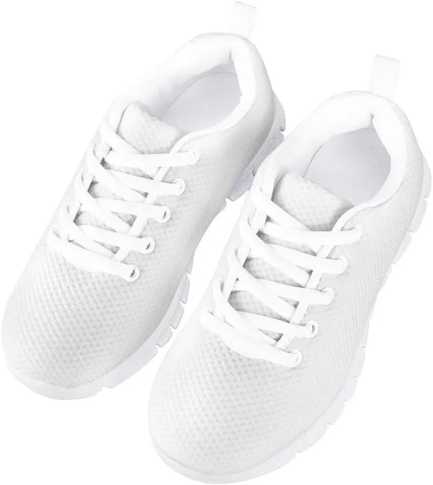 GIFTPUZZ Kids Casual Sneakers Breathable Lace Up Low Cut Sports Walking Hiking Sneakers