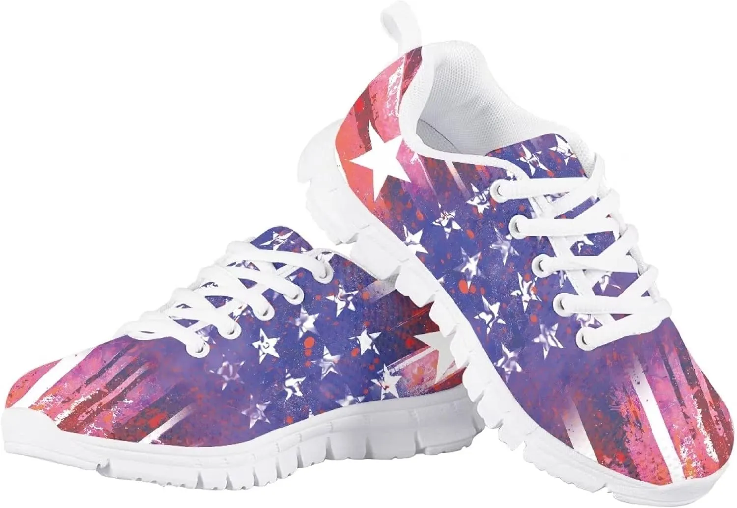 GIFTPUZZ Kids Casual Sneakers Breathable Lace Up Low Cut Sports Walking Hiking Sneakers