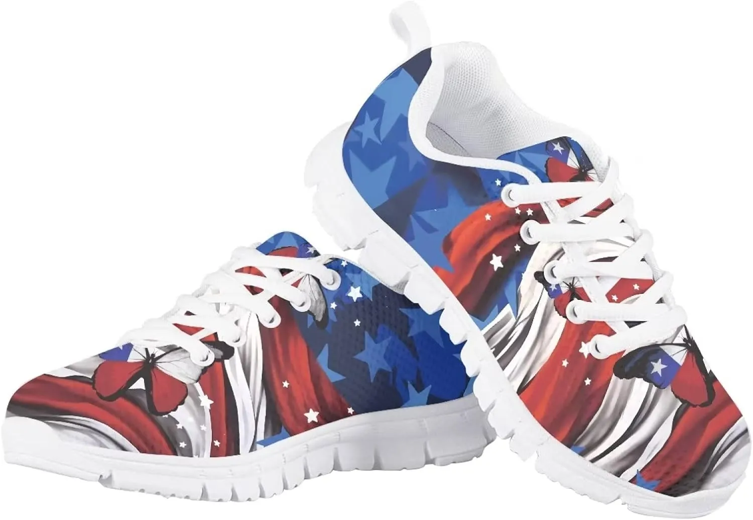 GIFTPUZZ Kids Casual Sneakers Breathable Lace Up Low Cut Sports Walking Hiking Sneakers