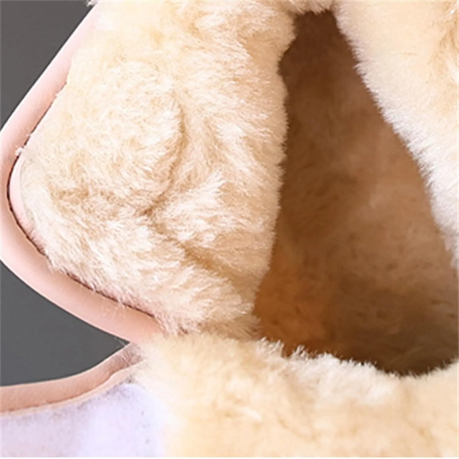 Girls Boys Snow Boots Toddler Kids Fur Lined Warm Winter Boots Light Up Snow Shoes Ankle Booties Outdoor Walking Shoes