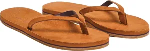 Hari Mari- Meadows- Women's Nubuck Leather Slim Fit Flip Flops with Soft V-Cut Strap- No Break Ins, Firm Arch Support, and Slim Contoured Sandal Profile
