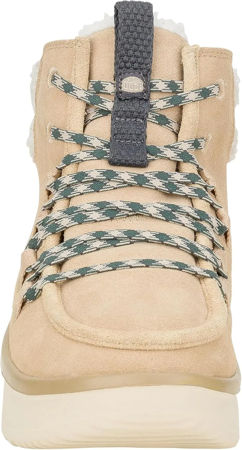Hey Dude Women's Wendy Peak Apres Suede Cozy Ankle Boot