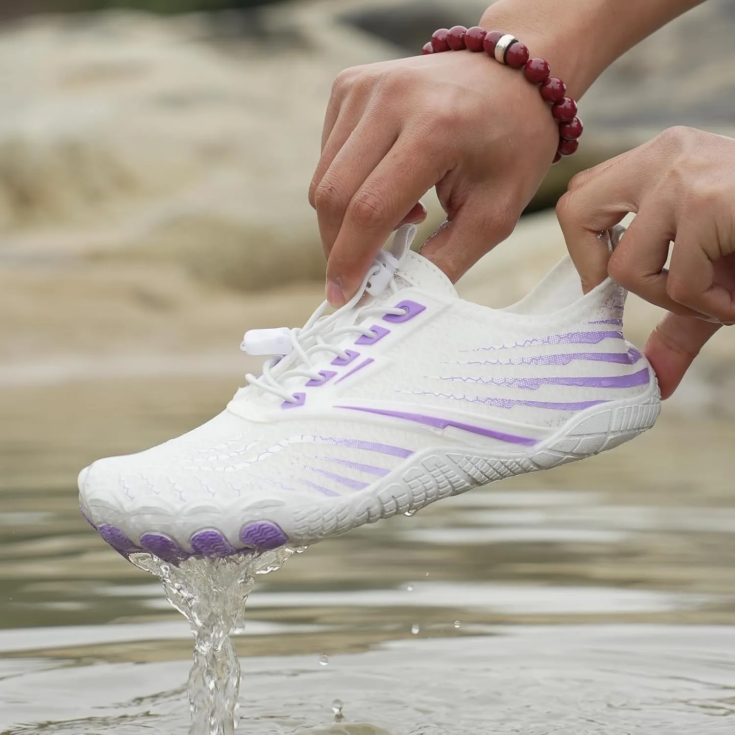 Hike Barefoot Shoes for Men Women Breathable Athletic Zero Drop Trail Walking Shoes with Wide Toe Box ealthy & Non-Slip Barefoot Shoe Running Sneakers Unisex