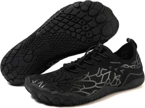 Hike Barefoot Shoes for Women Men Wide Toe Box Athletic Waterproof Trail Running & Non-Slip Barefoot Footwear