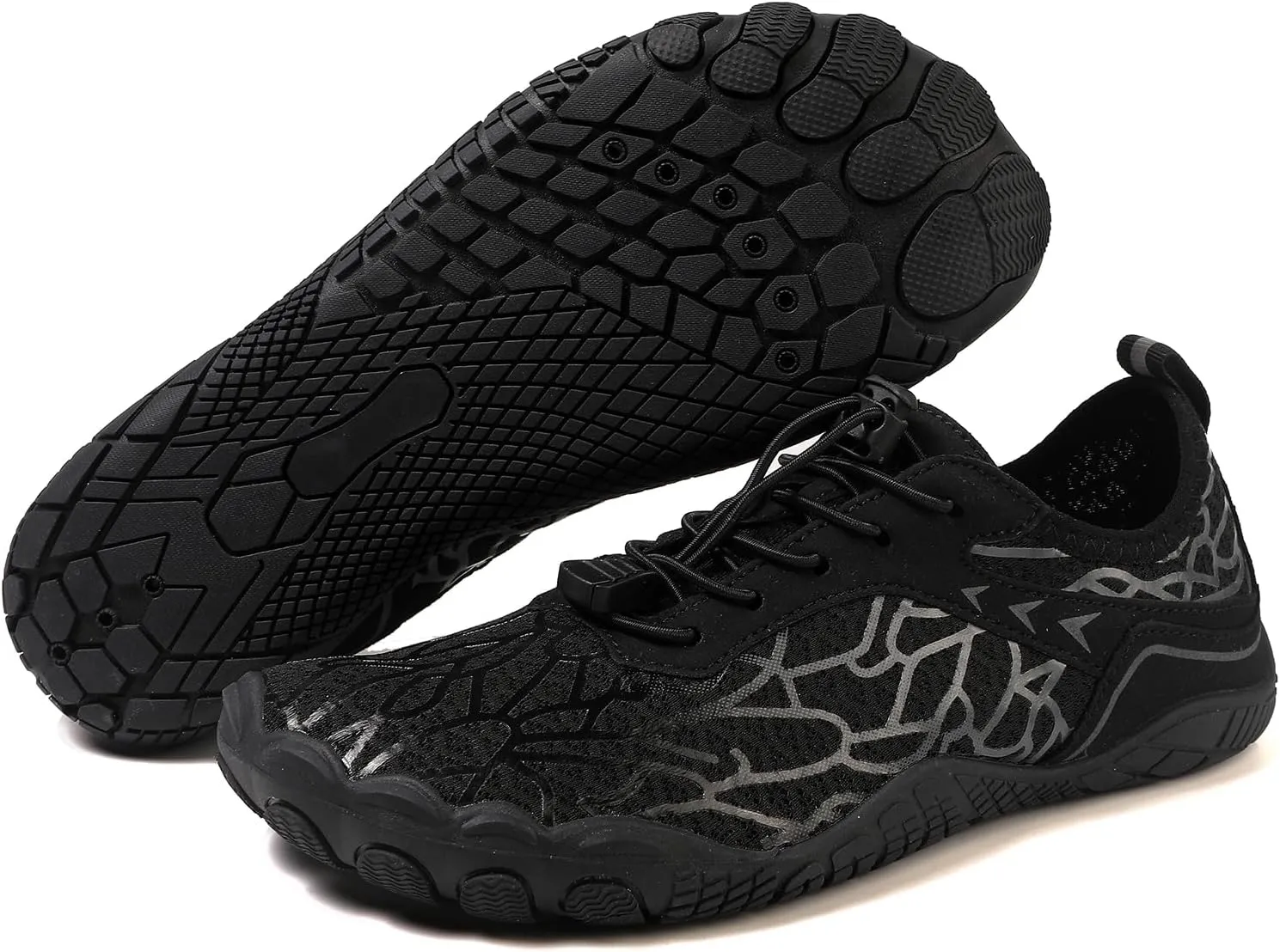 Hike Barefoot Shoes for Women Men Wide Toe Box Athletic Waterproof Trail Running & Non-Slip Barefoot Footwear