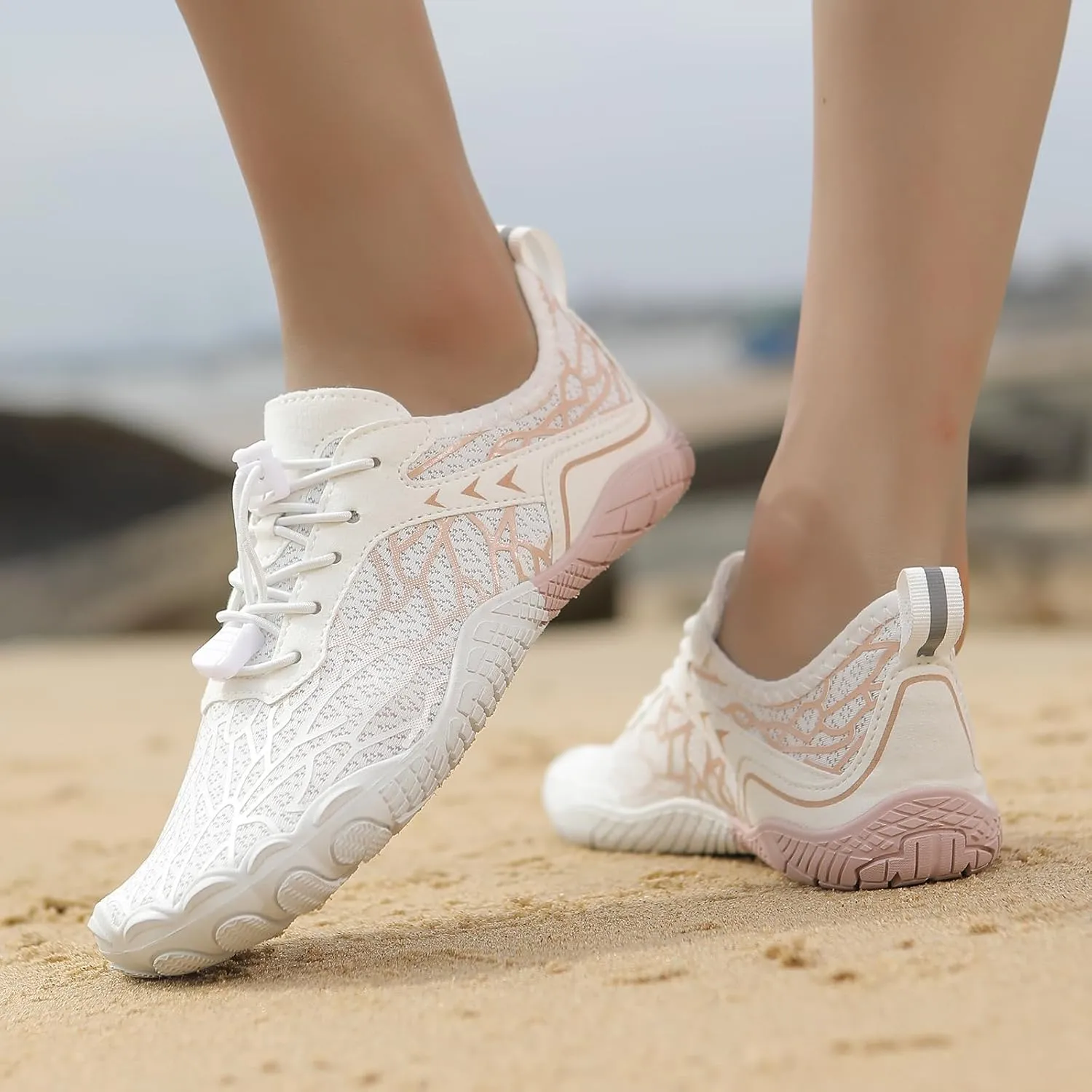 Hike Barefoot Shoes for Women Minimalist Trail Running Barefoot Shoes Wide Toe Box Comfortable Athletic Footwear Pro Healthy and Non-Slip Breathable Barefoot Shoe Hiking Walking Shoe Unisex