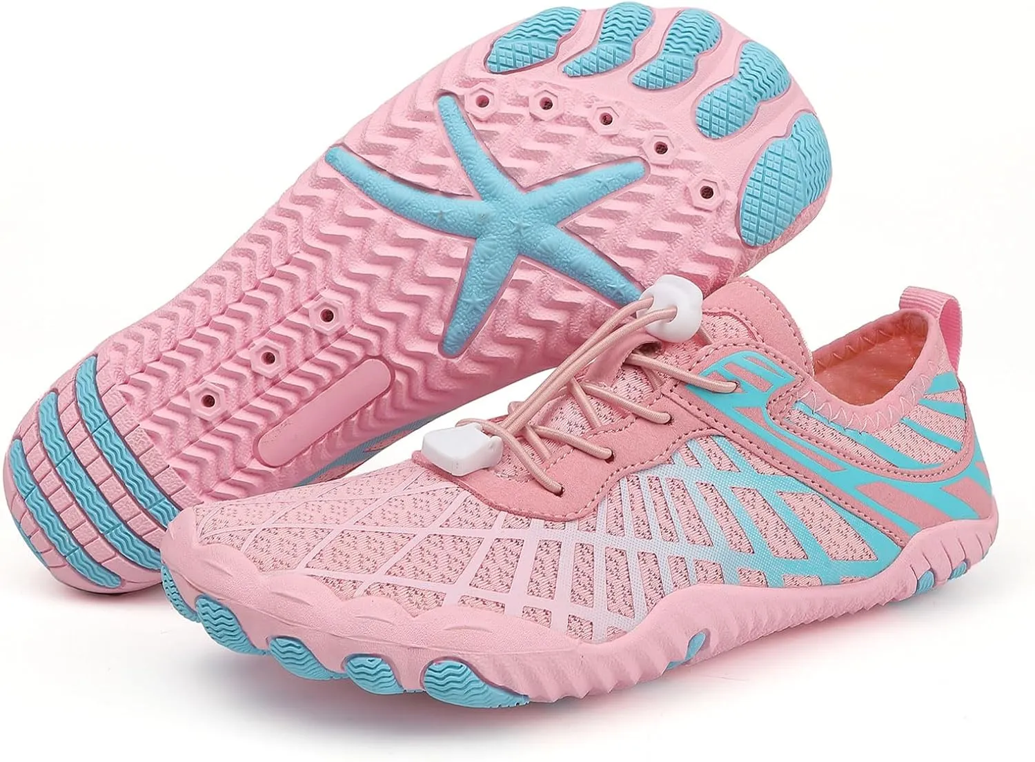 Hike Barefoot Shoes Women Men Healthy & Non-Slip Quick Dry Wide Toe Athletic Footwear Running Hiking Pool Beach Water Shoes Breathable Lightweight Walking Sneakers Unisex