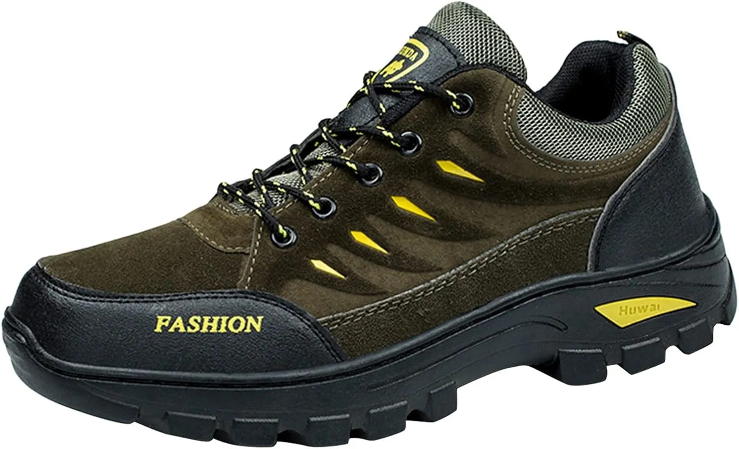 Hiking Shoes for Men Walking Fashion Casual Loafers Breathable Hiking Shoes Casual Mid Top Mens