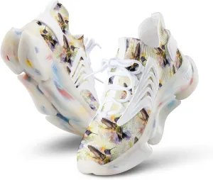 Hummingbird Watercolor Men's Running Shoes Lightweight Walking Shoe Breathable Sneaker