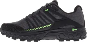 Inov-8 Men's Roclite Ultra G 320 Breathable Light Cushioned Foam On/Off Trail All-Terrain Training Running Shoes, Black/Green, 9